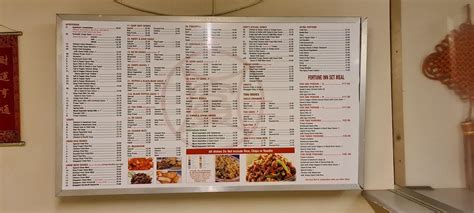 fortune inn tingley|Menu page .